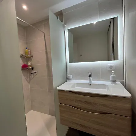 アパート Duplex Renove Avec Vue Mer, Garage Et Climatisation A Vaux-sur-mer, Proche Pontaillac - Fr-1-539-57 ヴォー・シュル・メール