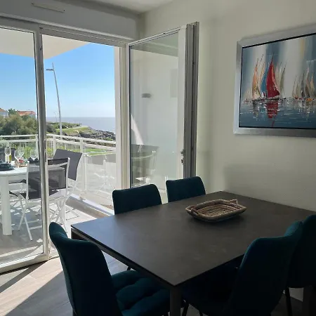 アパート Duplex Renove Avec Vue Mer, Garage Et Climatisation A Vaux-sur-mer, Proche Pontaillac - Fr-1-539-57